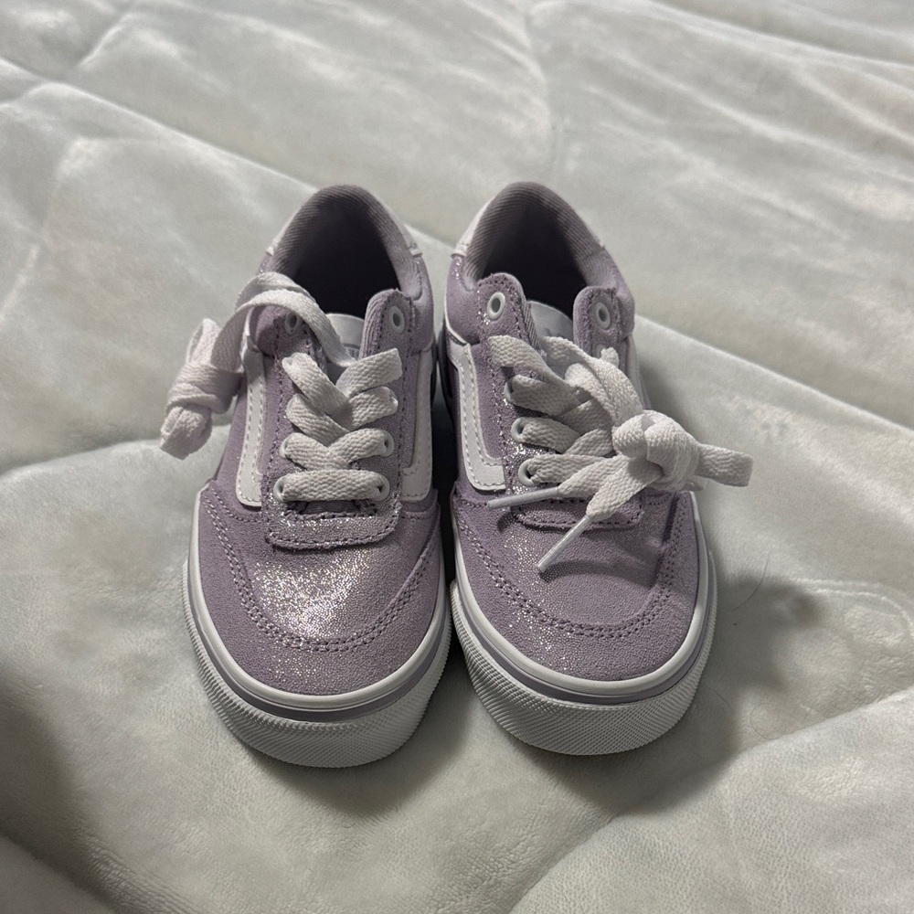 VANS Kids size 11. Brand new. Foil Suede Evening Haze